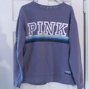 purple crewneck